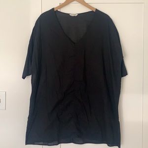 Ali Golden Cotton Tunic Dress